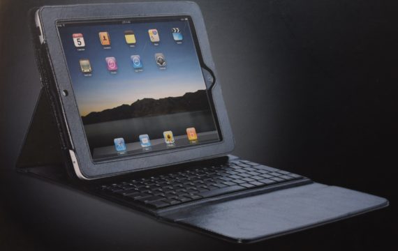 Ipad Bluetooth Keyboard Case Leder