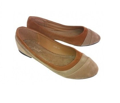 Juliet Ballerinas camel