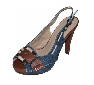 Jumex Peeptoe blue